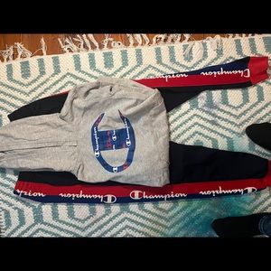 Champion bundle two pairs of shorts pants hoodie